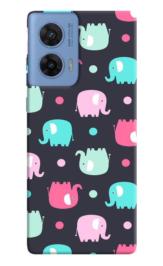 Elephants Moto G96 5G Hard Case Back Cover by Casekaro