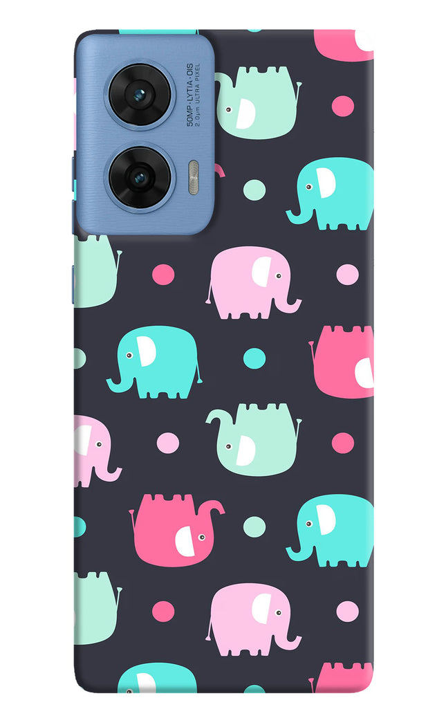 Elephants Moto G96 5G Hard Case Back Cover by Casekaro