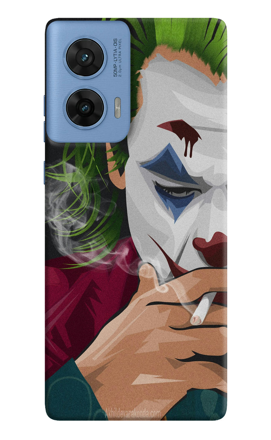 Joker Smoking Moto G96 5G Back Cover, Hard case
