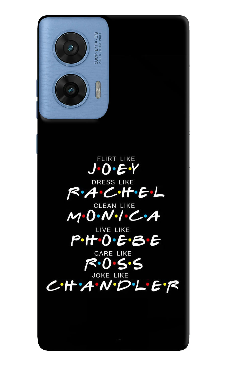 FRIENDS Character Moto G96 5G Back Cover, Hard case