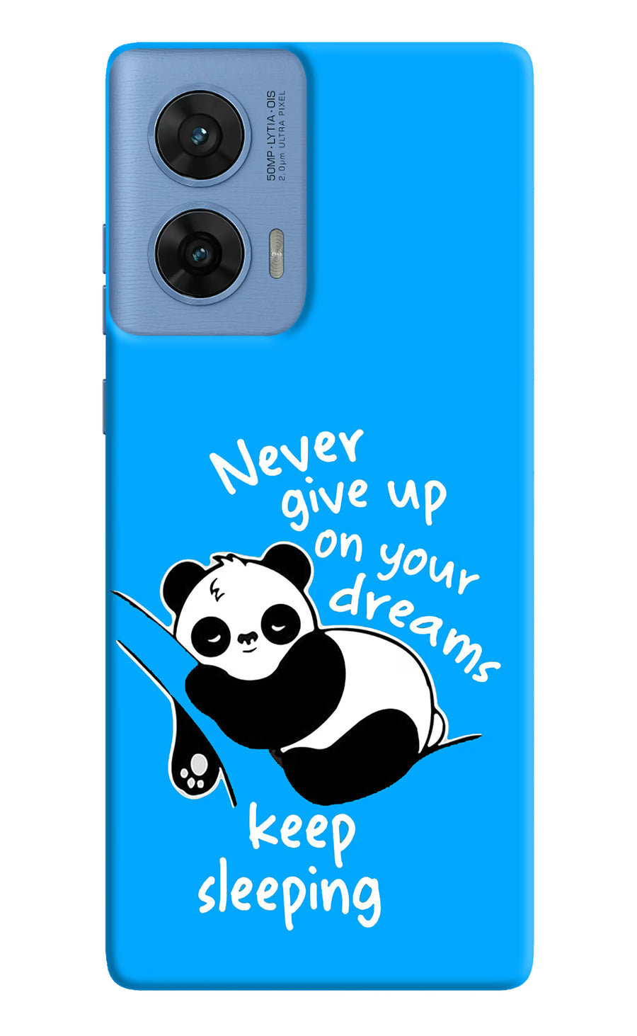 Keep Sleeping Moto G96 5G Back Cover, Hard case
