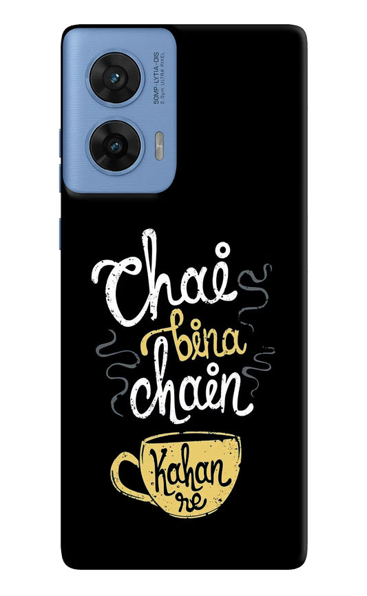 Chai Bina Chain Kaha Re Moto G96 5G Hard Case Back Cover by Casekaro