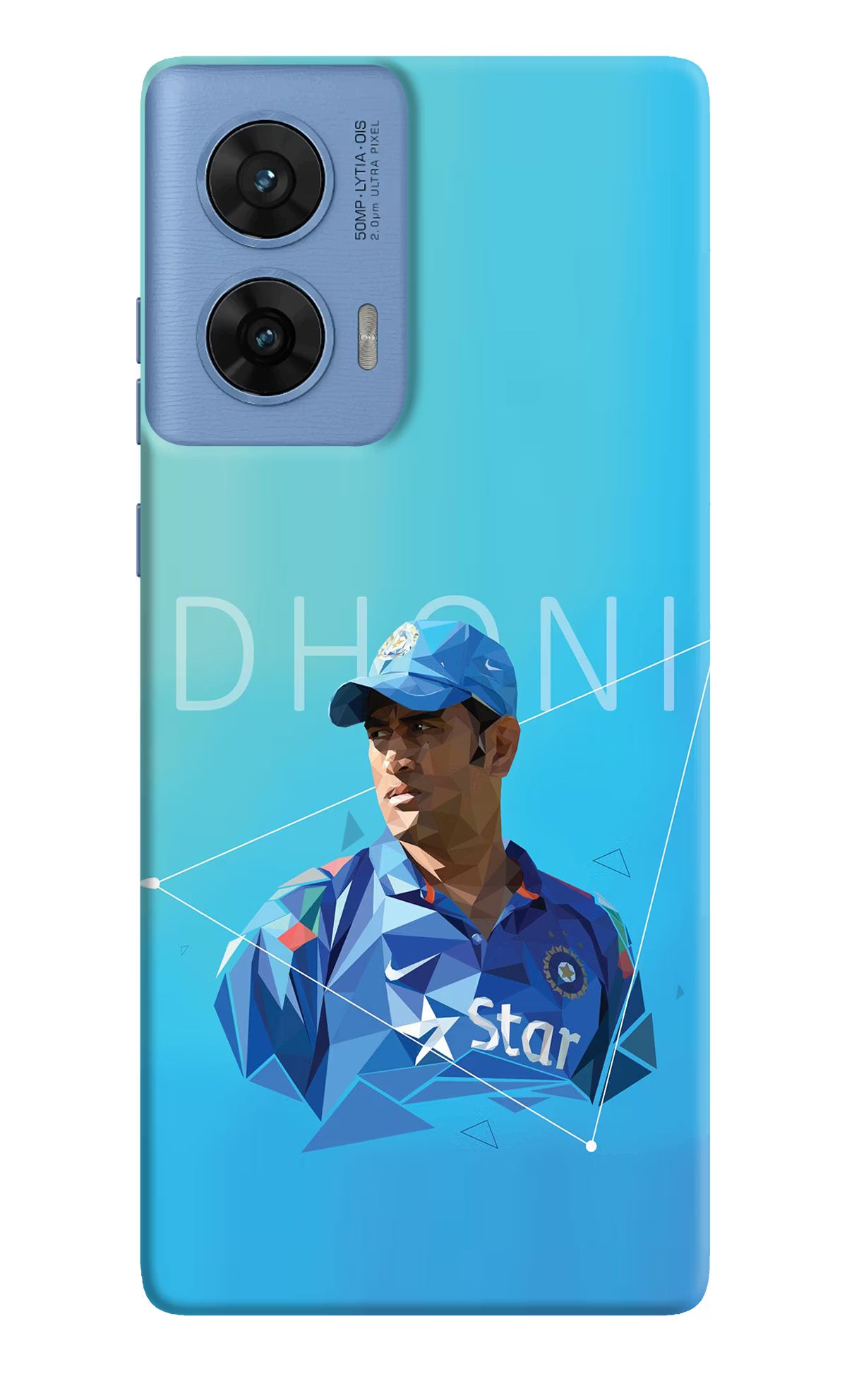 Dhoni Artwork Moto G96 5G Hard Case Back Cover by Casekaro