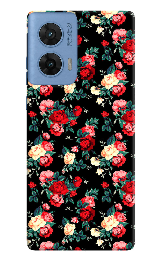 Rose Pattern Moto G96 5G Hard Case Back Cover by Casekaro