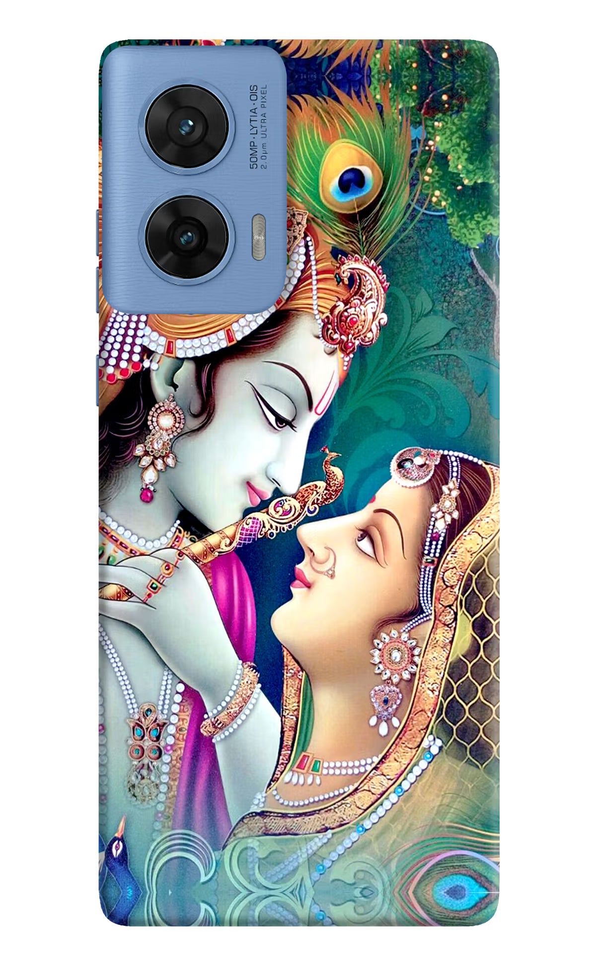 Lord Radha Krishna Moto G96 5G Hard Case Back Cover by Casekaro