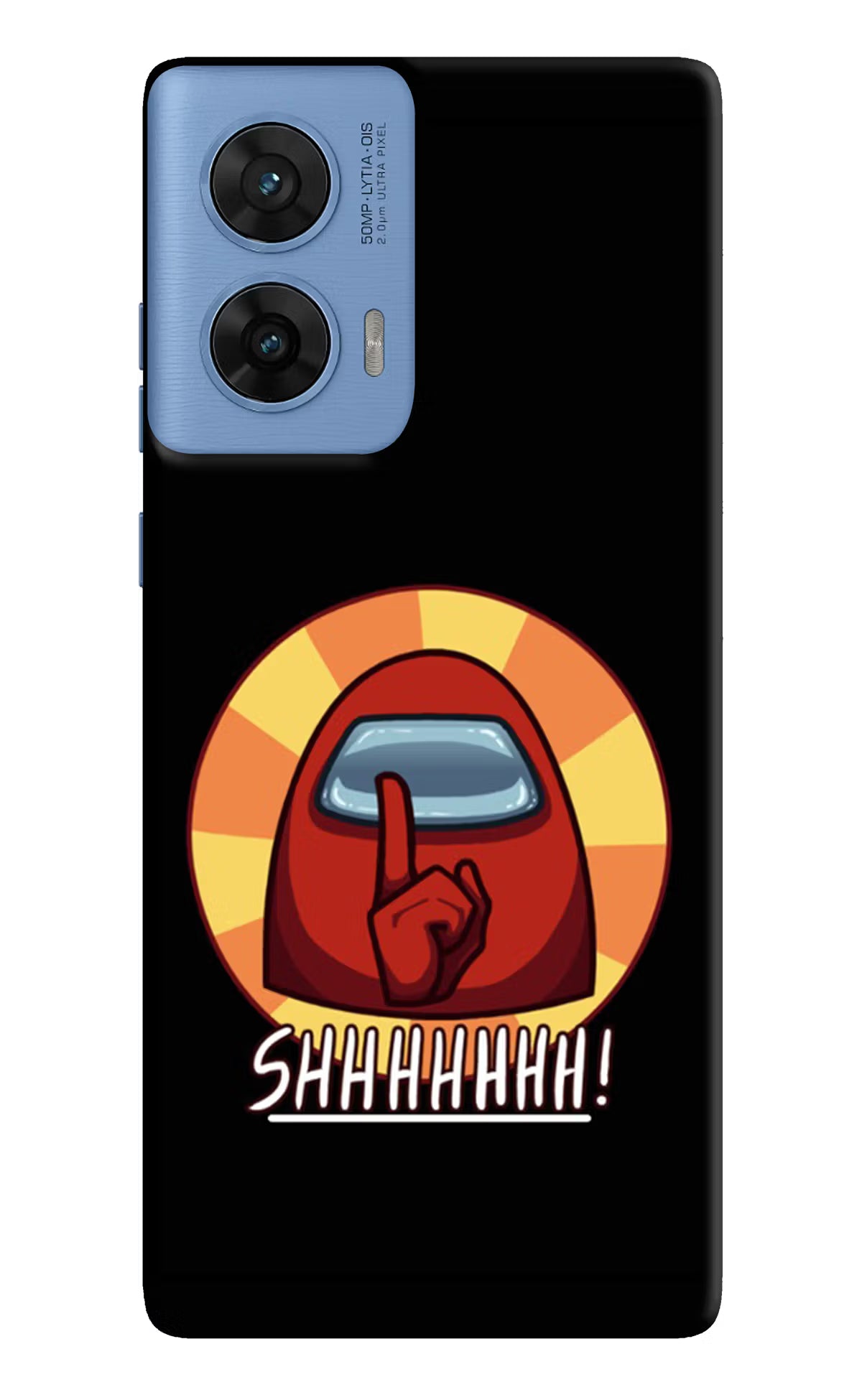Among Us Shhh! Moto G96 5G Hard Case Back Cover by Casekaro