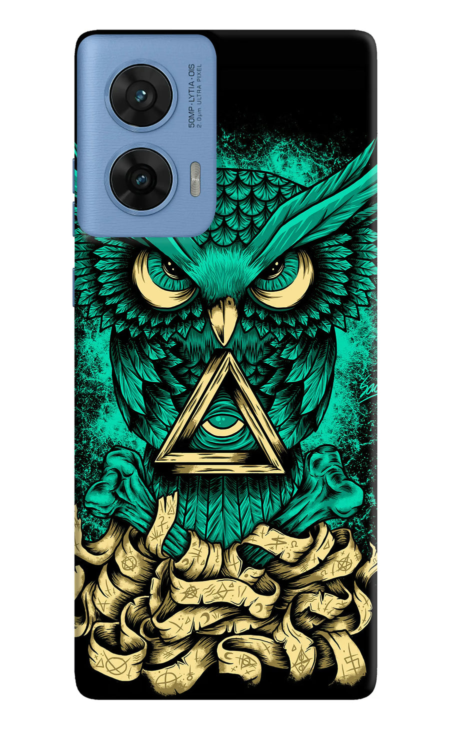 Green Owl Moto G96 5G Back Cover, Hard case
