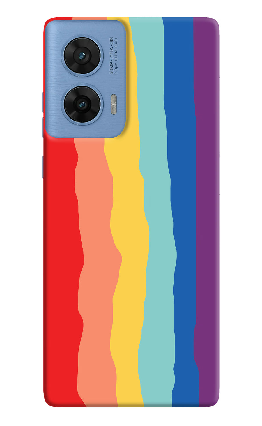 Rainbow Moto G96 5G Back Cover, Hard case