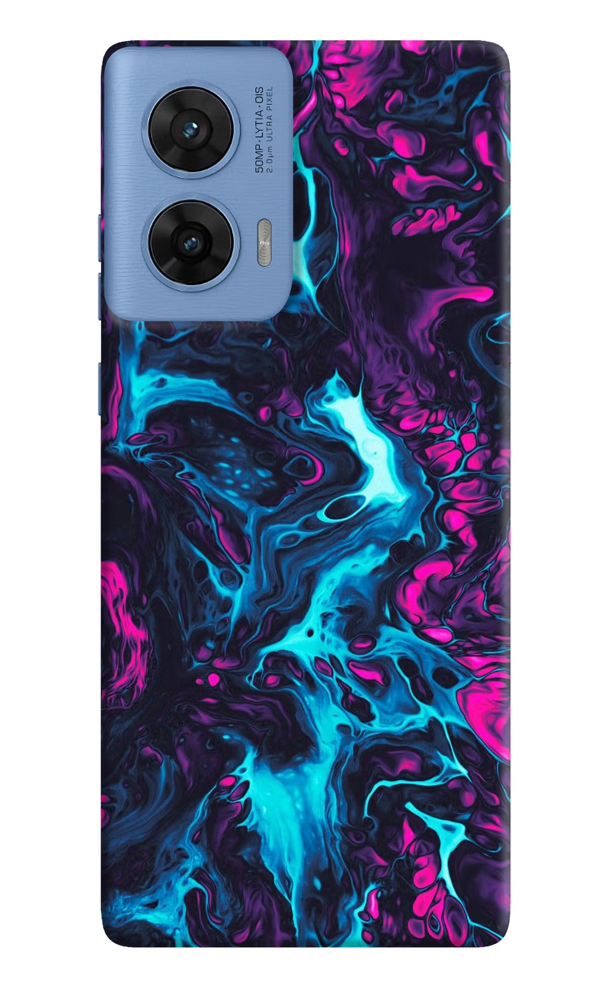 Abstract Moto G96 5G Hard Case Back Cover by Casekaro