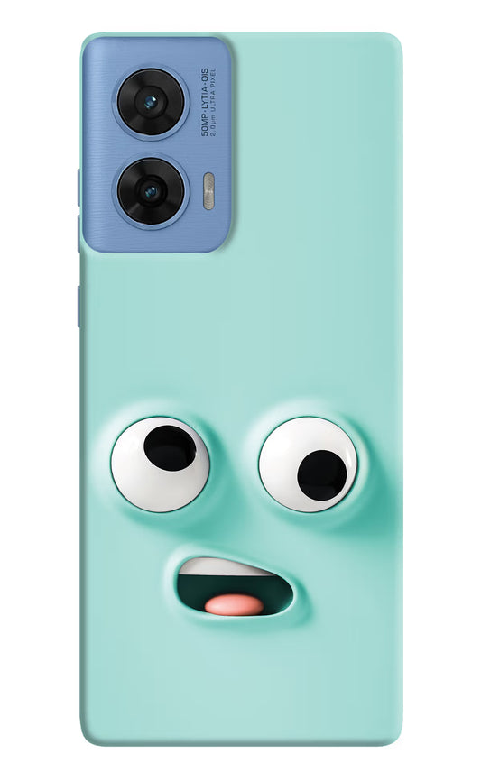 Funny Cartoon Moto G96 5G Hard Case Back Cover by Casekaro