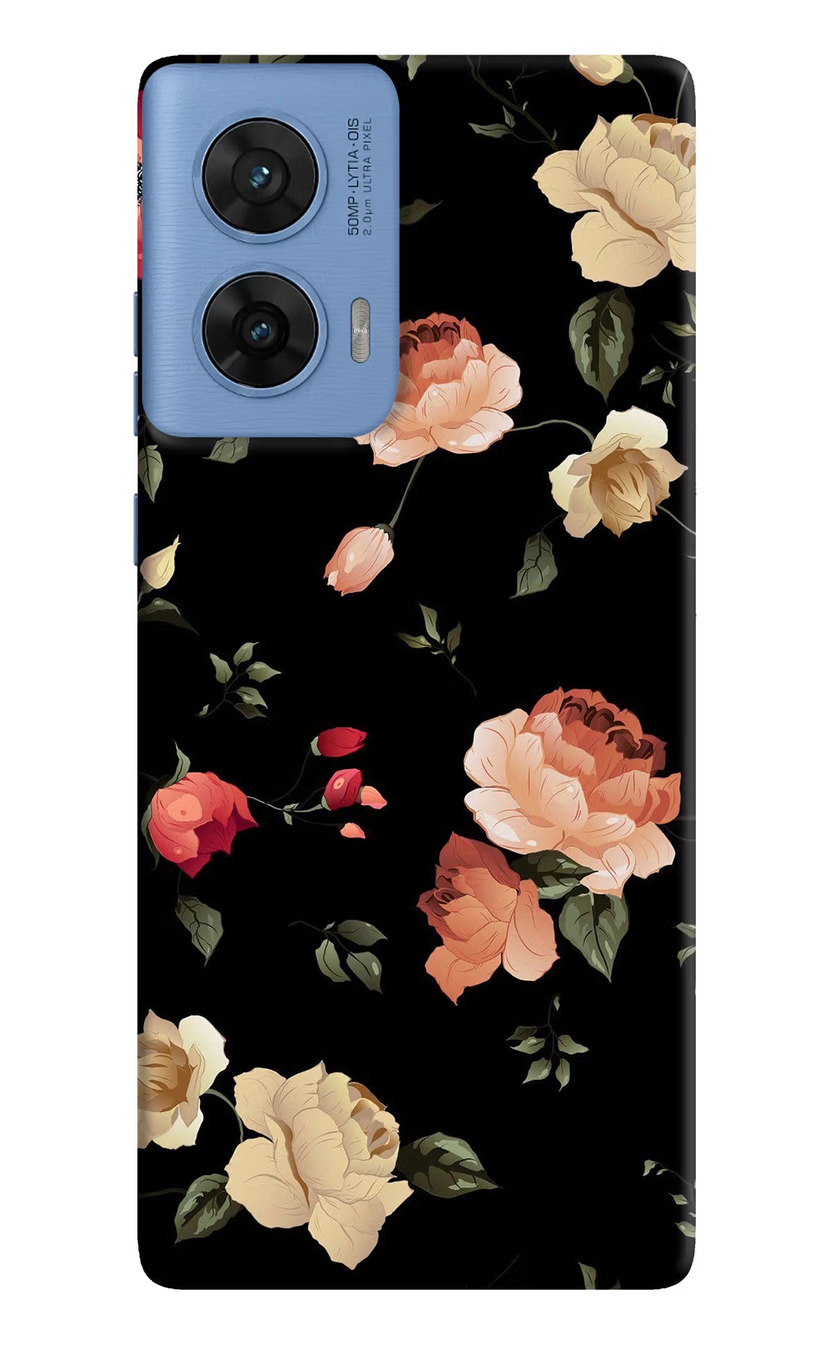 Flowers Moto G96 5G Hard Case Back Cover by Casekaro