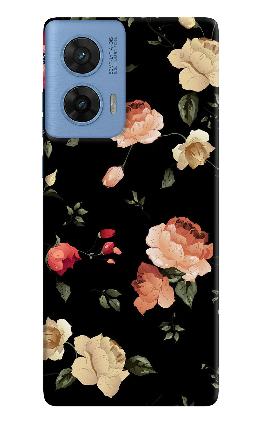 Flowers Moto G96 5G Back Cover, Hard case