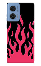 Fire Flames Moto G96 5G Hard Case Back Cover by Casekaro
