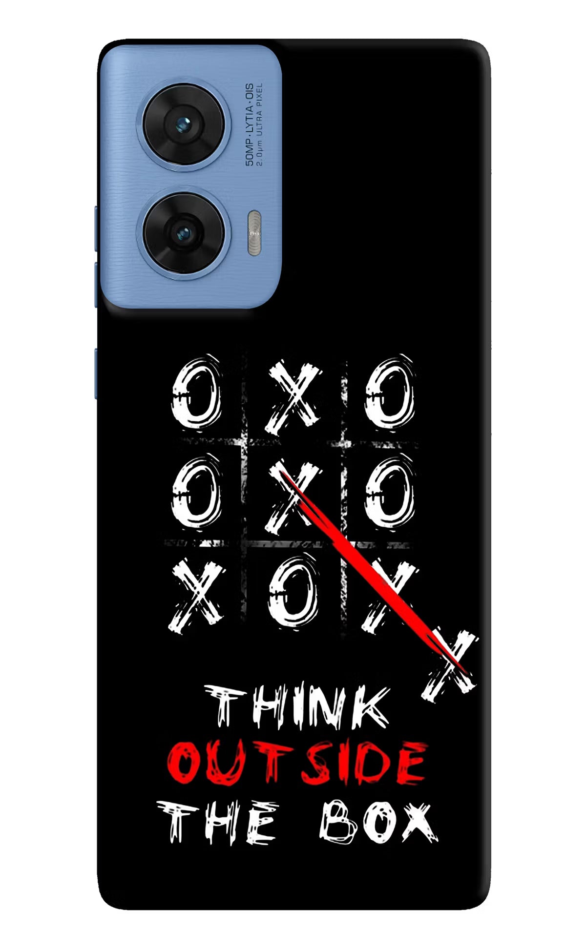 Think out of the BOX Moto G96 5G Hard Case Back Cover by Casekaro