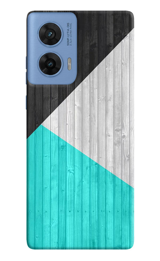 Wooden Abstract Moto G96 5G Hard Case Back Cover by Casekaro
