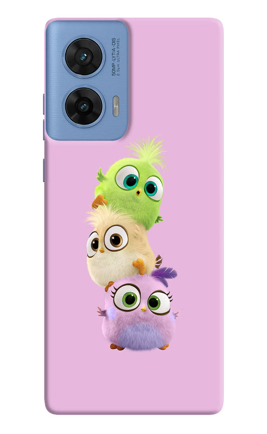 Cute Little Birds Moto G96 5G Hard Case Back Cover by Casekaro