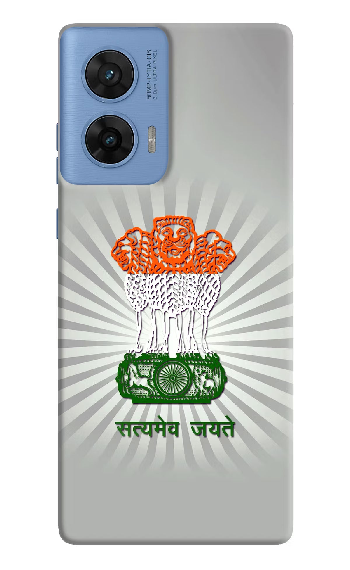 Satyamev Jayate Art Moto G96 5G Hard Case Back Cover by Casekaro
