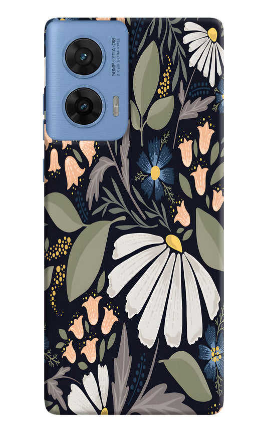 Flowers Art Moto G96 5G Hard Case Back Cover by Casekaro