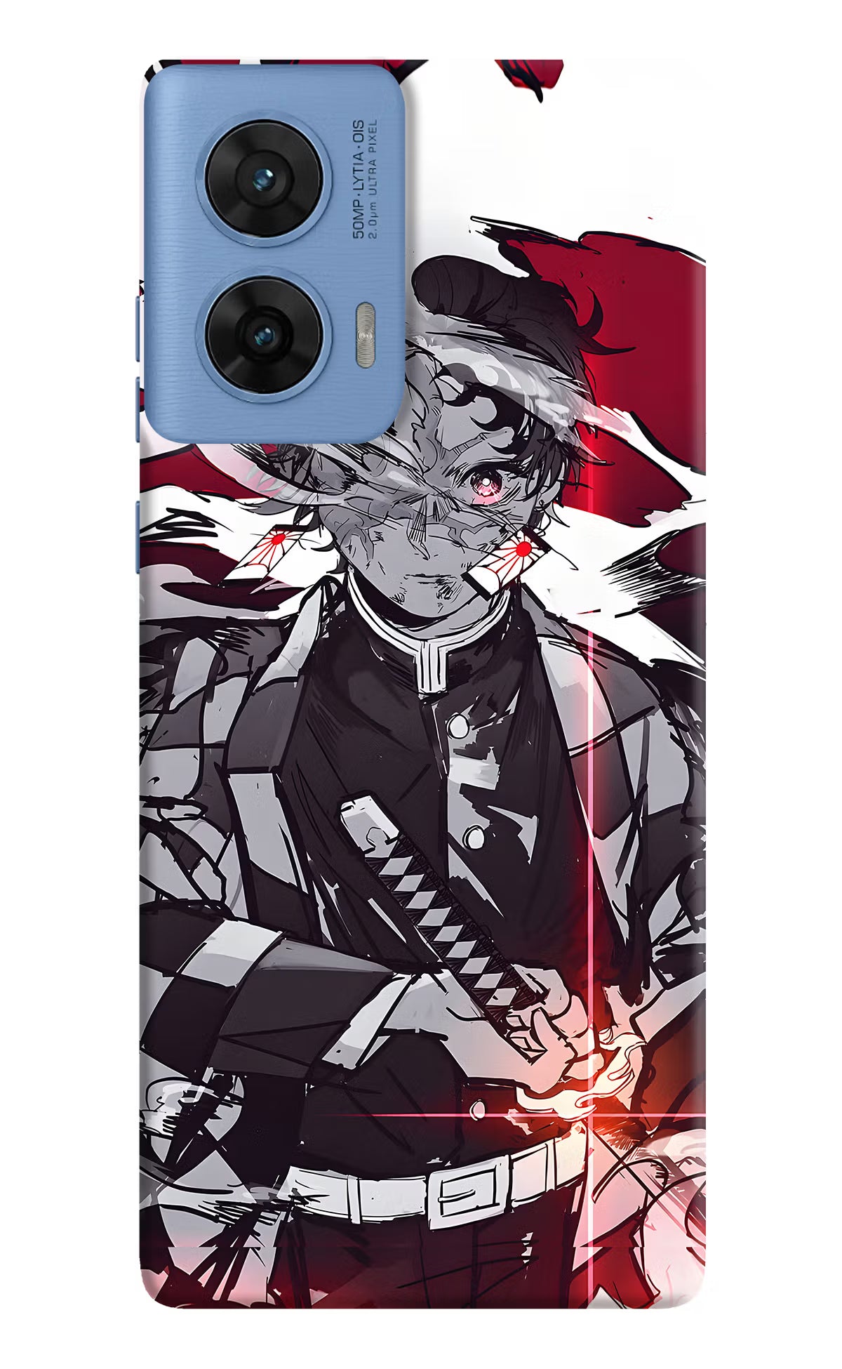 Demon Slayer Moto G96 5G Hard Case Back Cover by Casekaro