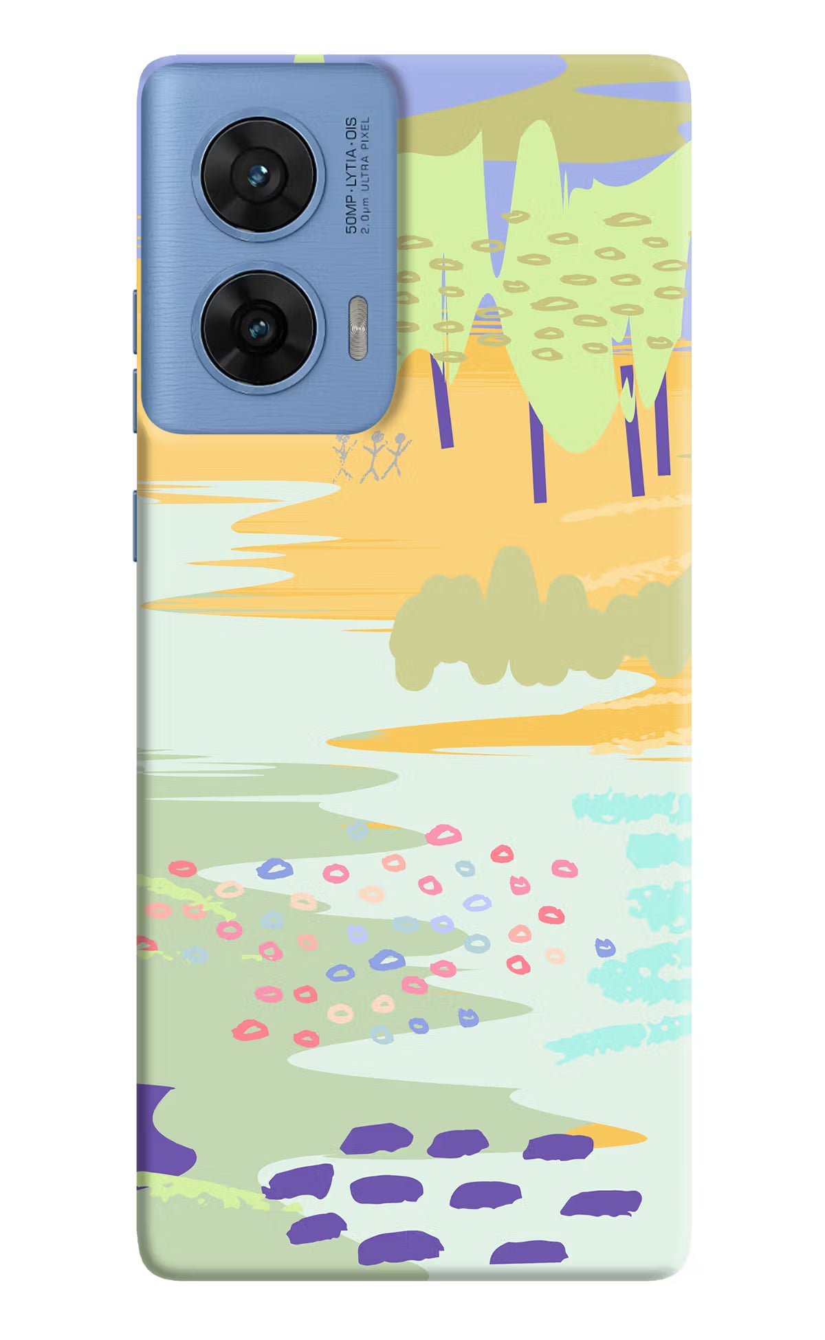 Scenery Moto G96 5G Hard Case Back Cover by Casekaro