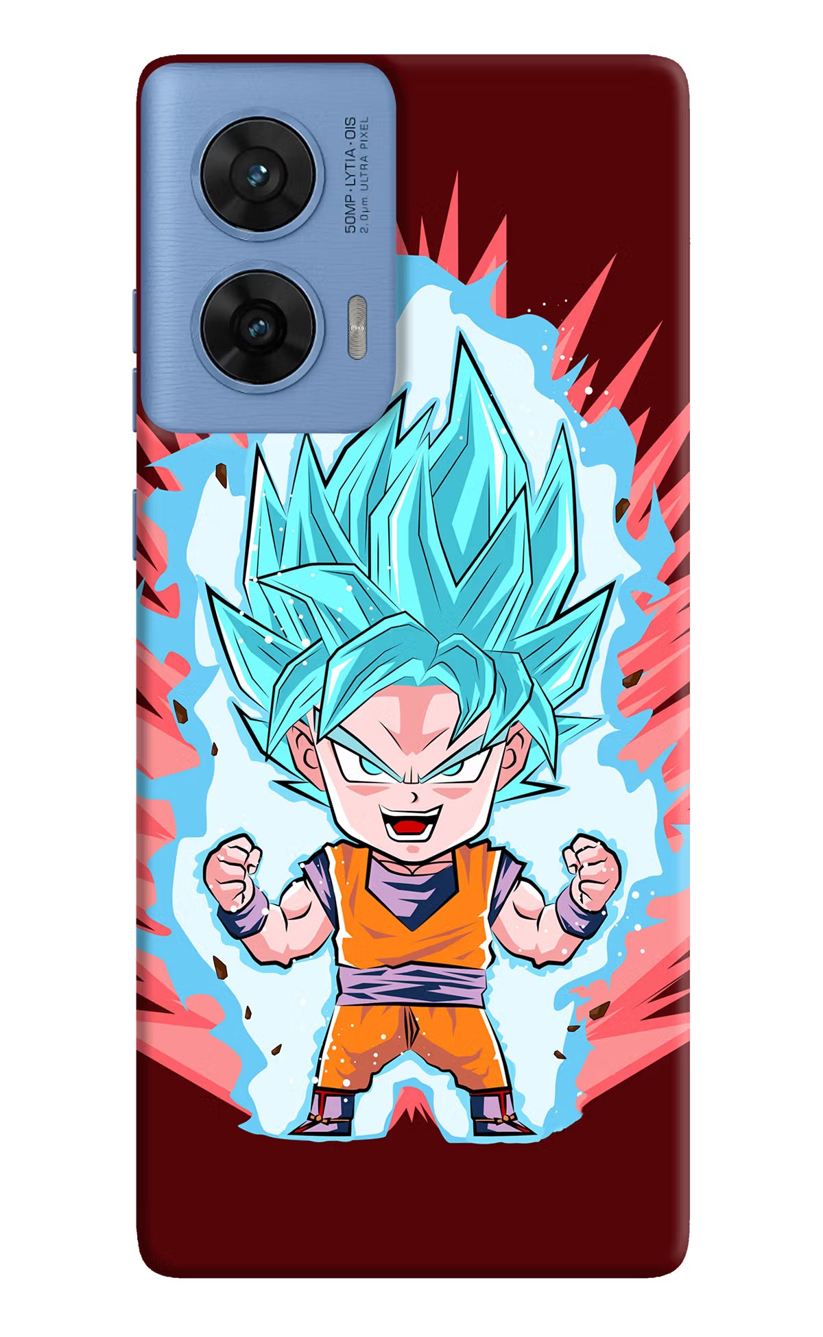 Goku Little Moto G96 5G Hard Case Back Cover by Casekaro