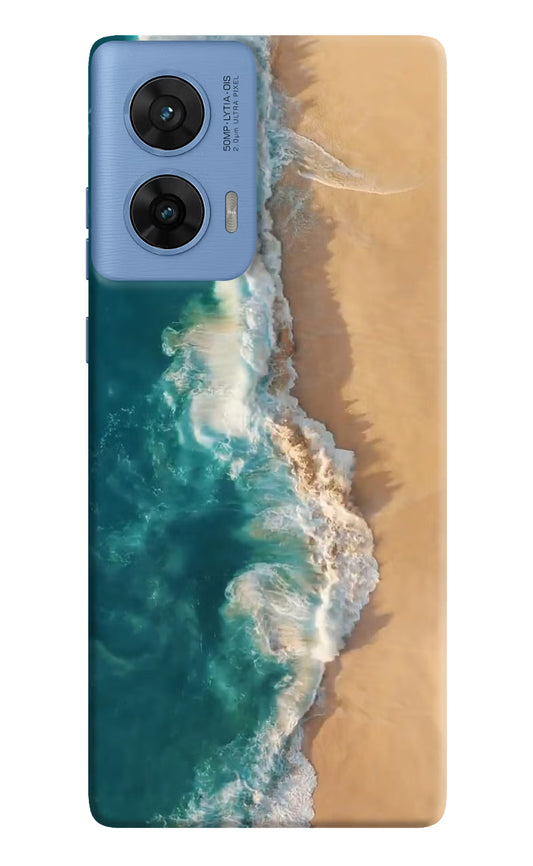 Ocean Beach Moto G96 5G Hard Case Back Cover by Casekaro