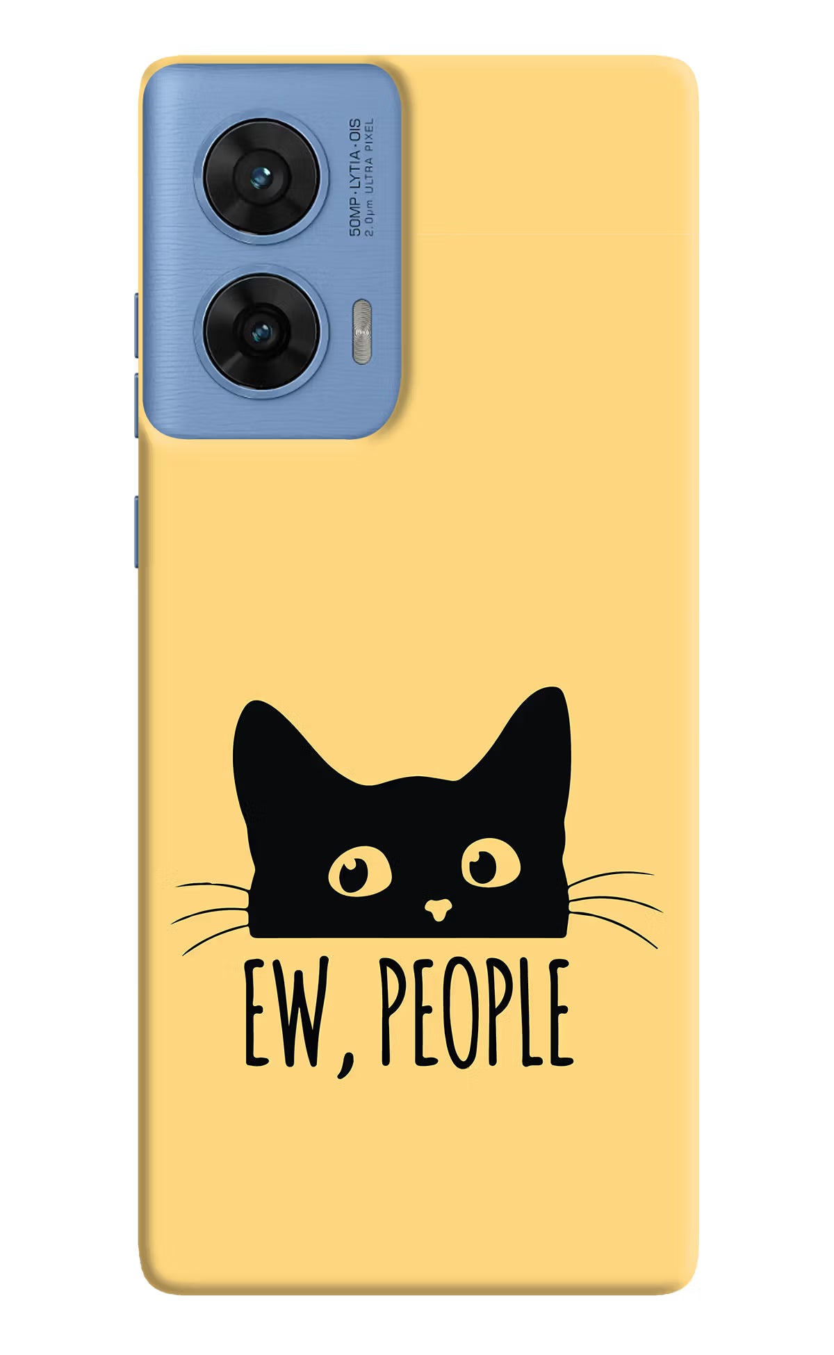 Ew People Catitude Moto G96 5G Hard Case Back Cover by Casekaro