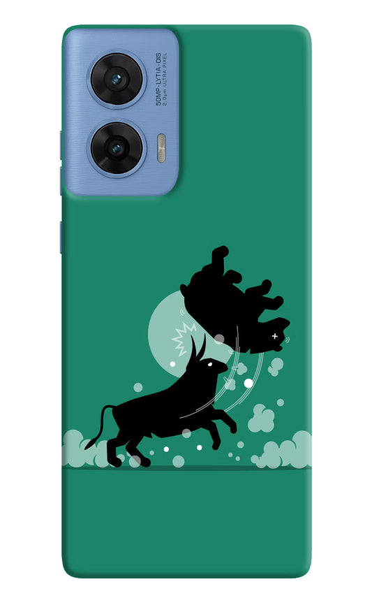 Bull Conqueror Moto G96 5G Hard Case Back Cover by Casekaro