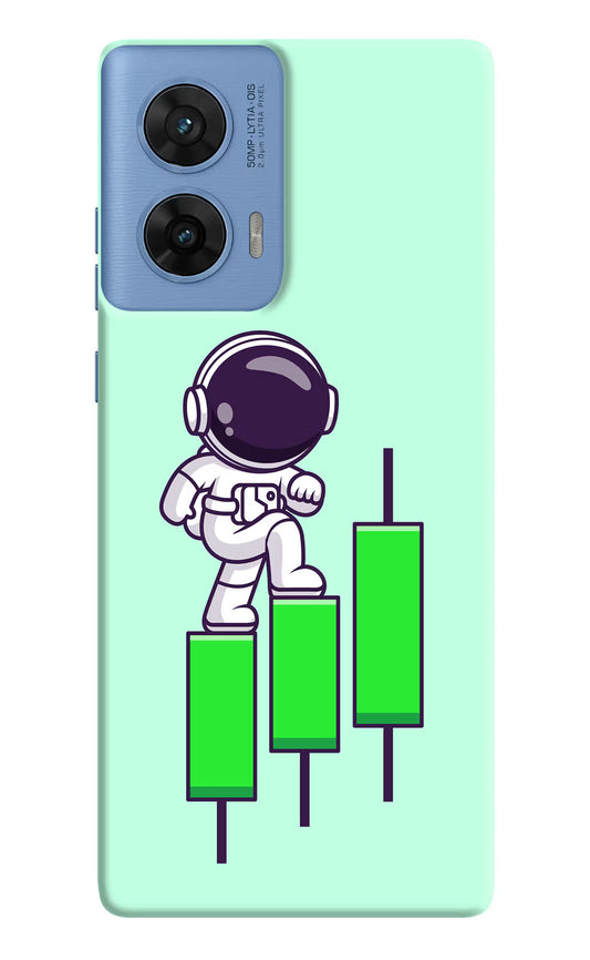 Astronaut Trader Moto G96 5G Hard Case Back Cover by Casekaro