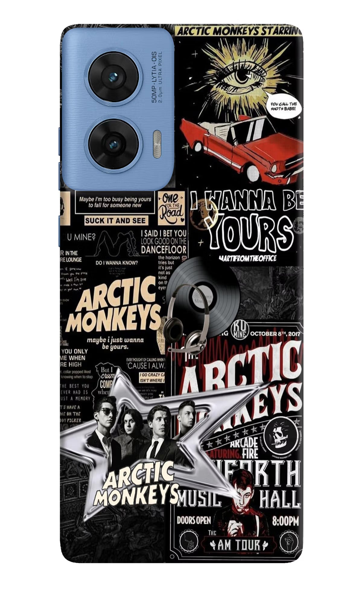 Arctic Monkeys Moto G96 5G Hard Case Back Cover by Casekaro