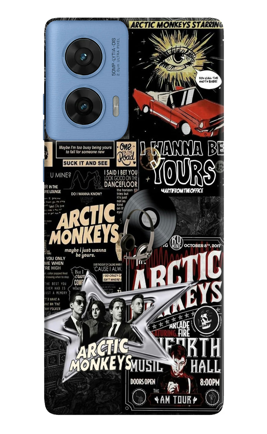 Arctic Monkeys Moto G96 5G Back Cover, Hard case