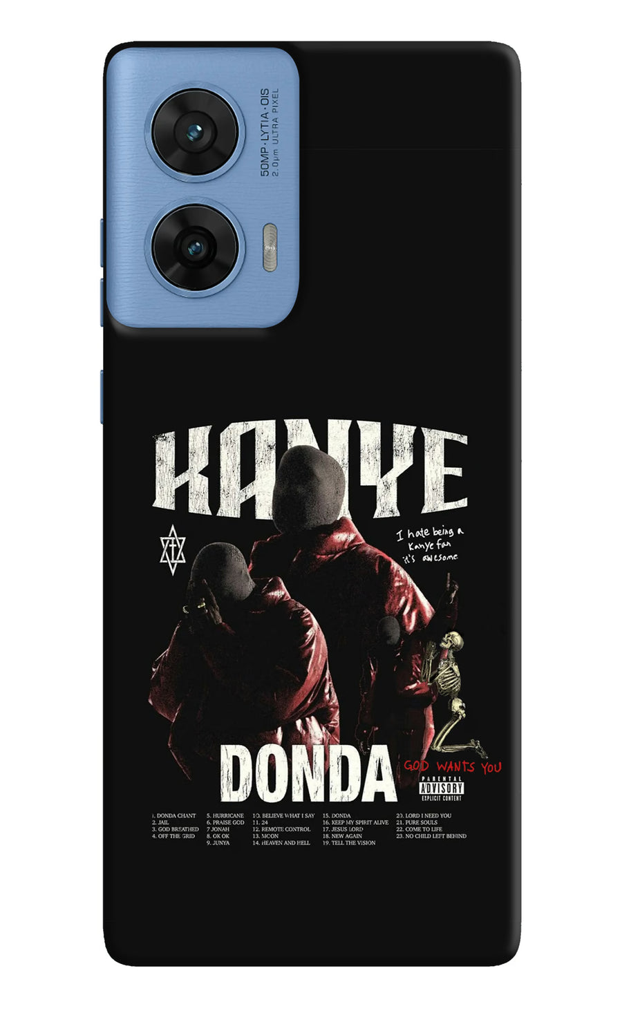 Donda Kanye West Moto G96 5G Back Cover, Hard case