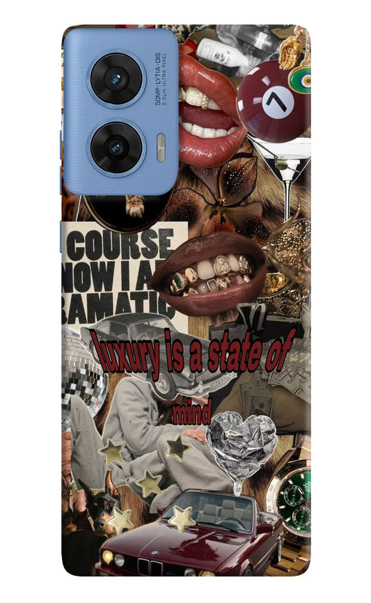 Luxury Moto G96 5G Hard Case Back Cover by Casekaro