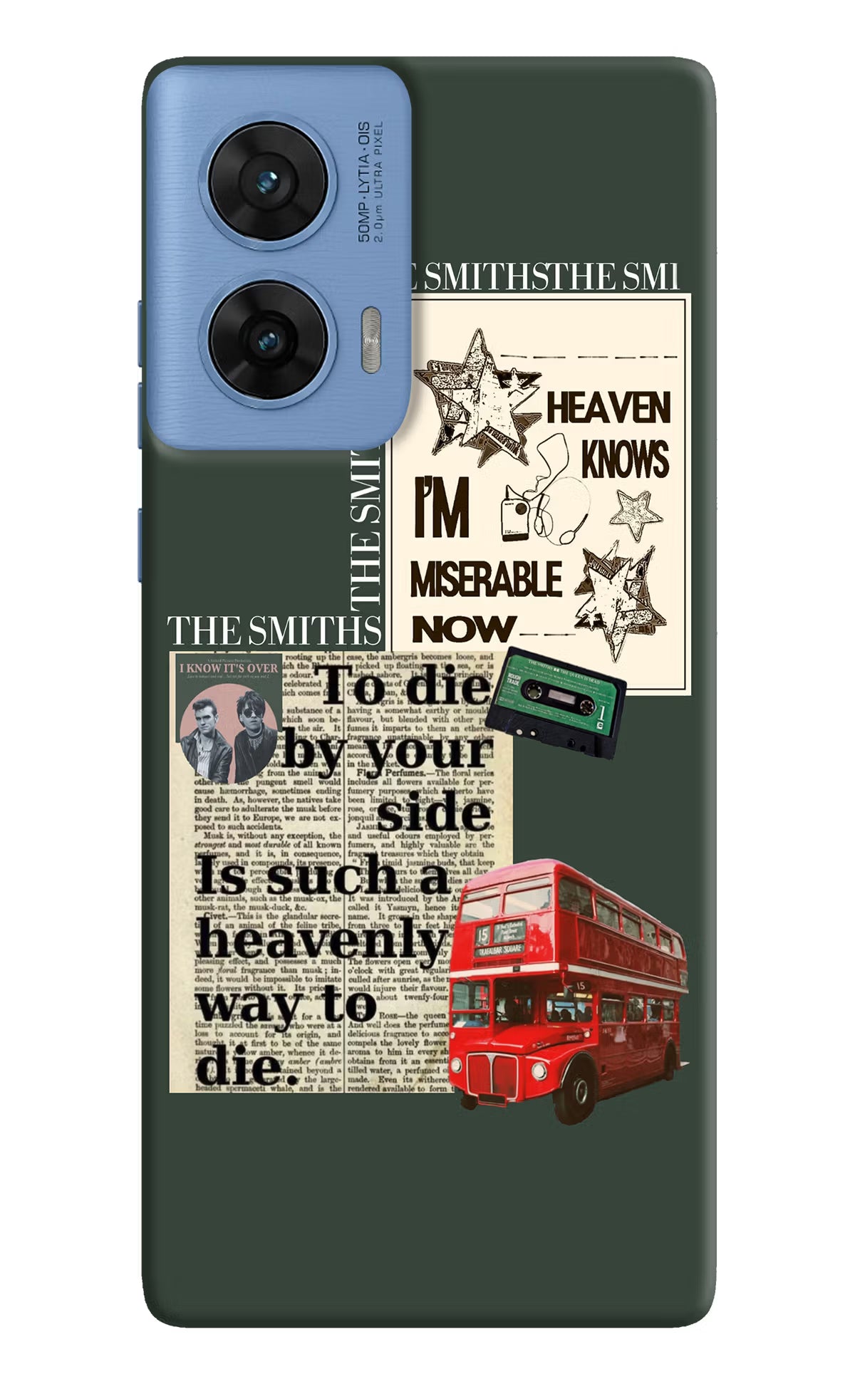 The Smiths Moto G96 5G Hard Case Back Cover by Casekaro