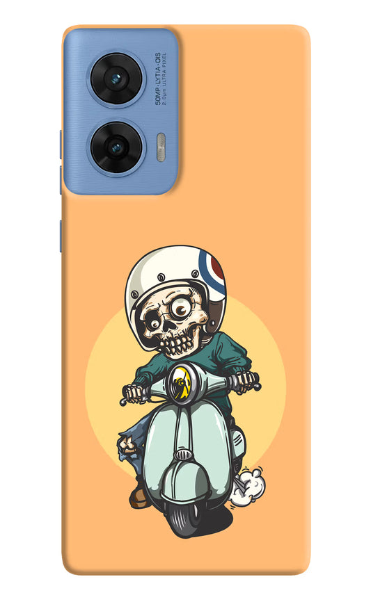 Undead Biker Moto G96 5G Hard Case Back Cover by Casekaro
