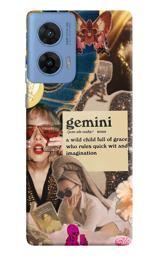 Gemini Zodiac Moto G96 5G Hard Case Back Cover by Casekaro