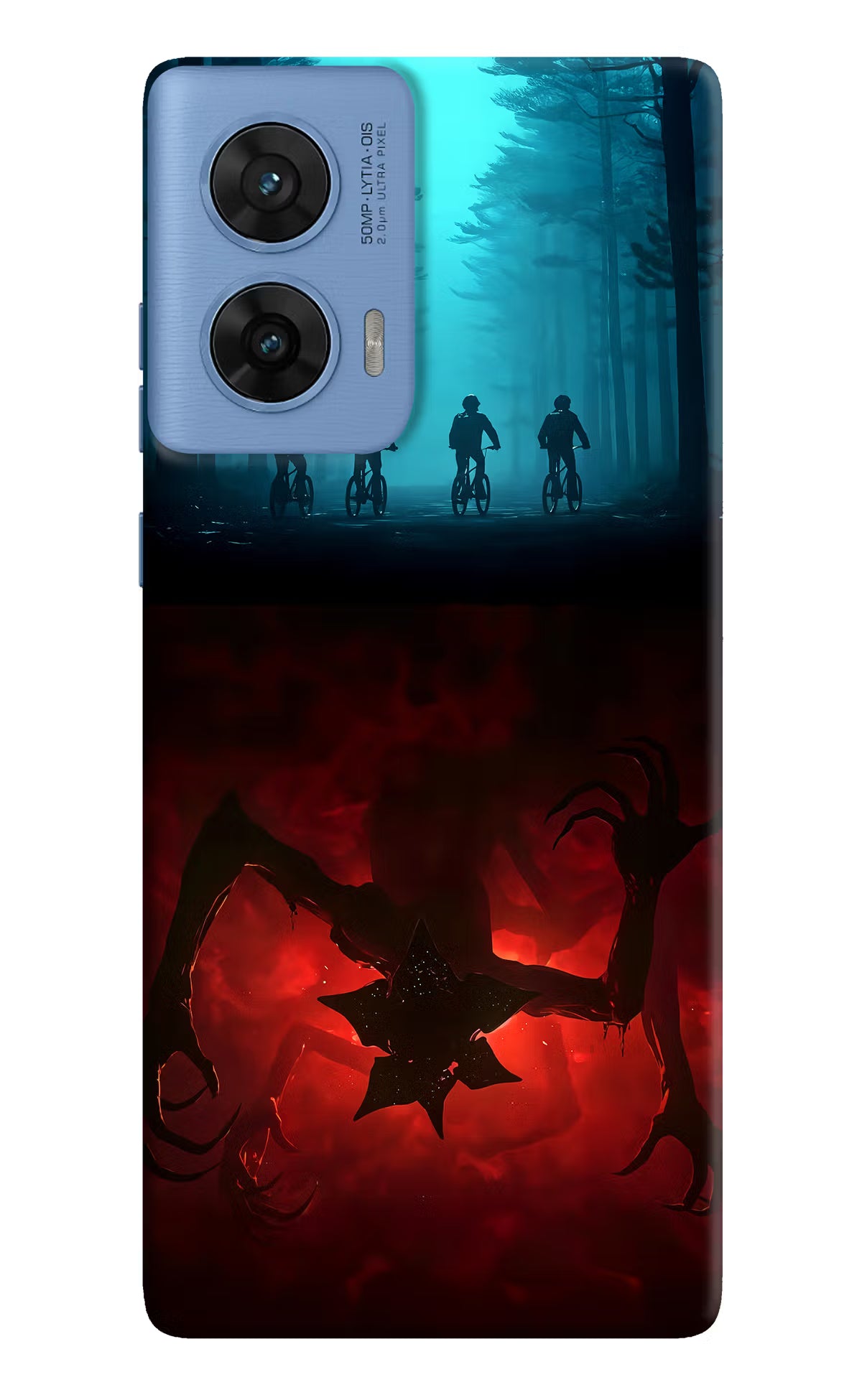 Ordinary Things Downside Up Moto G96 5G Hard Case Back Cover by Casekaro