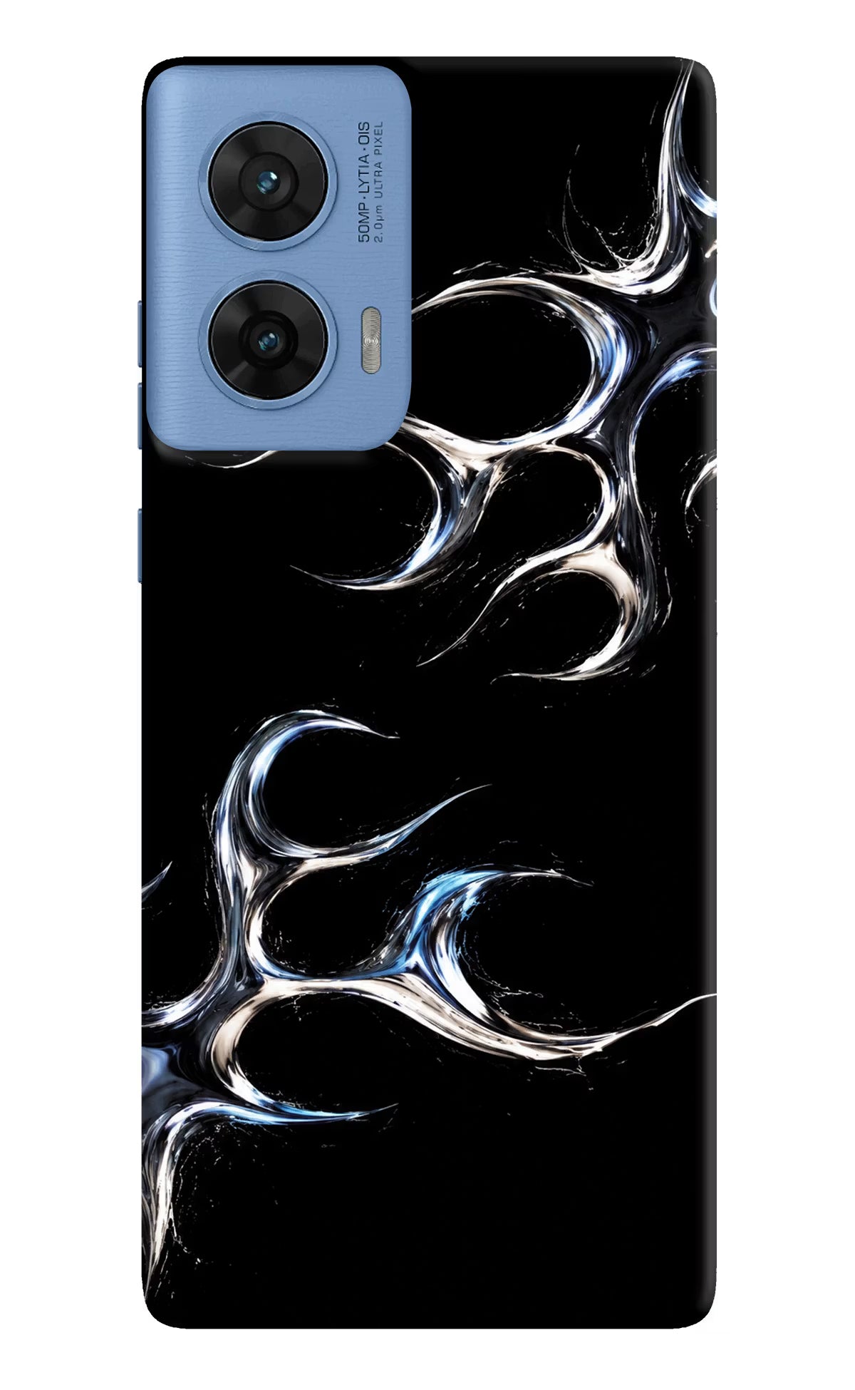 Chrome Tribal Moto G96 5G Hard Case Back Cover by Casekaro