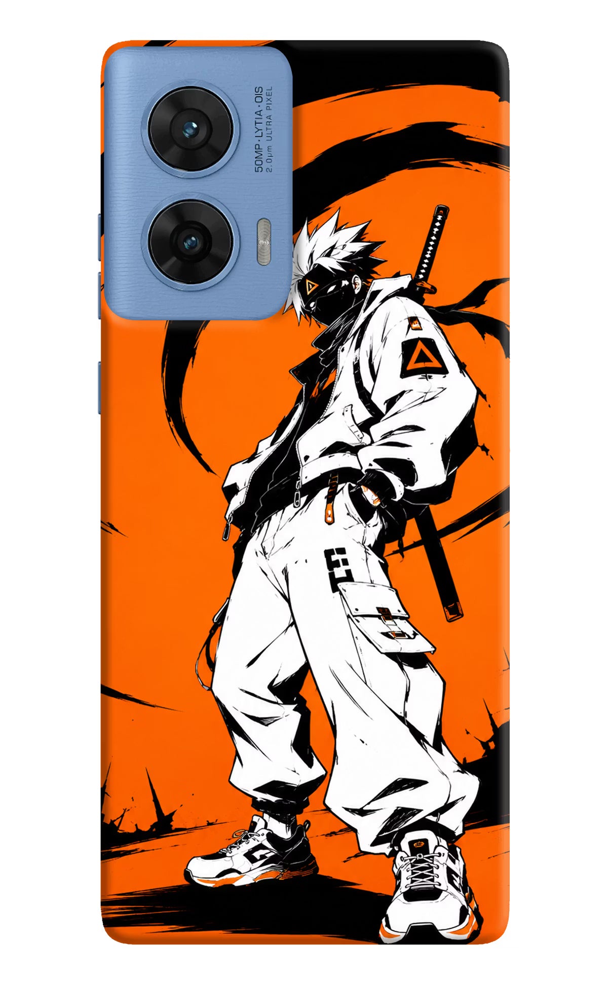 Street Samurai  Moto G96 5G Hard Case Back Cover by Casekaro