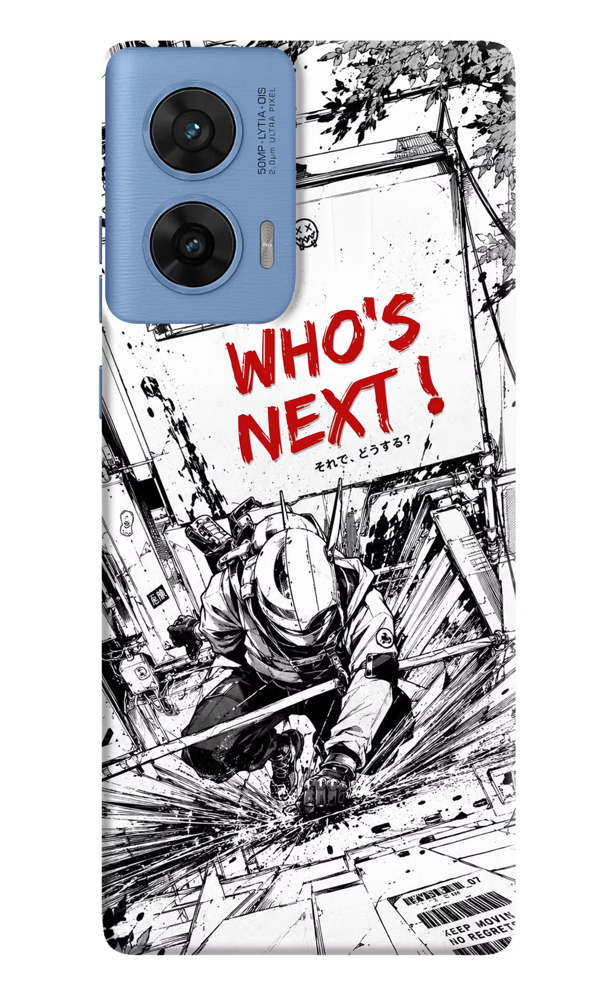 Who's Next Moto G96 5G Hard Case Back Cover by Casekaro