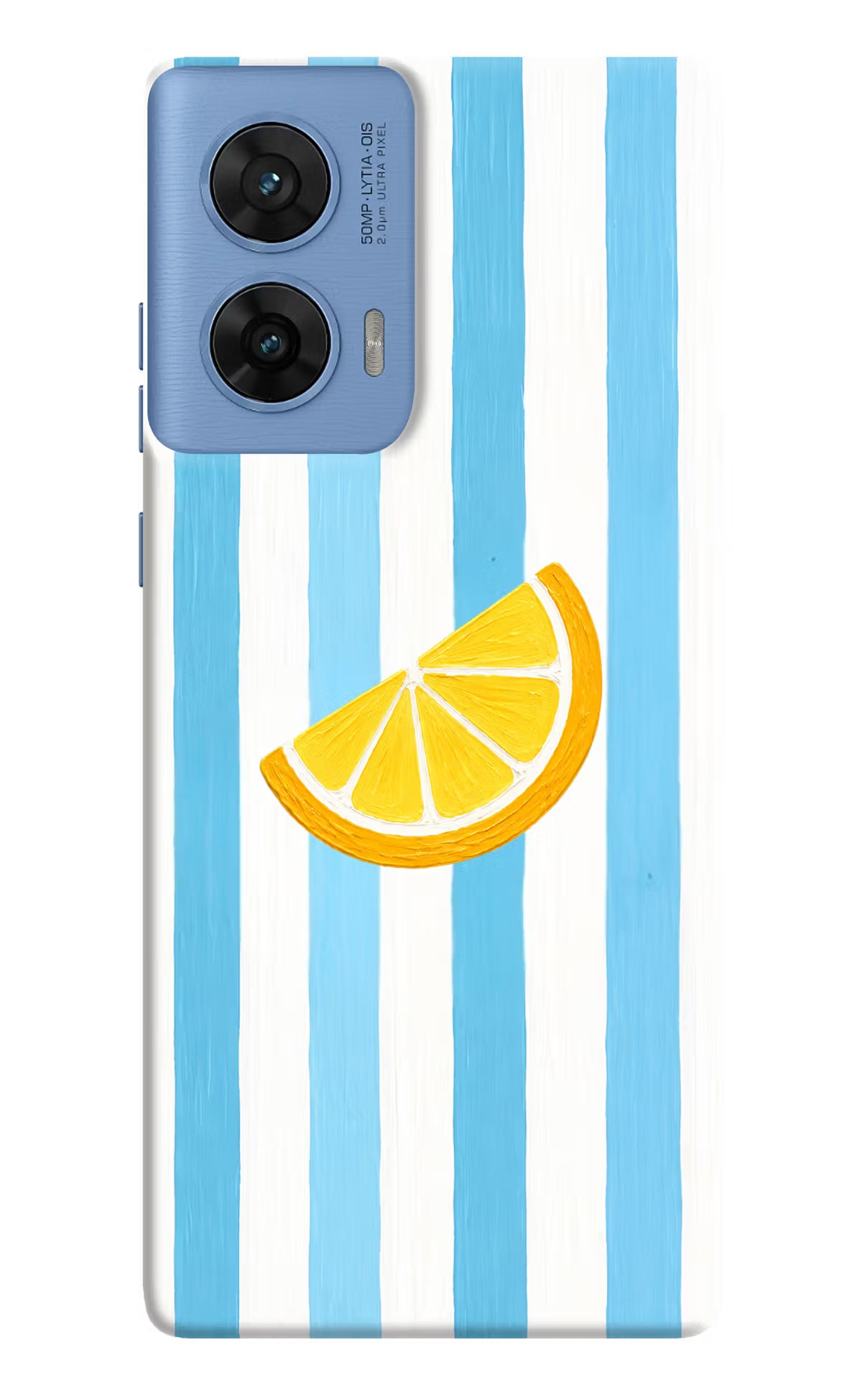 Summer Lemon Moto G96 5G Hard Case Back Cover by Casekaro