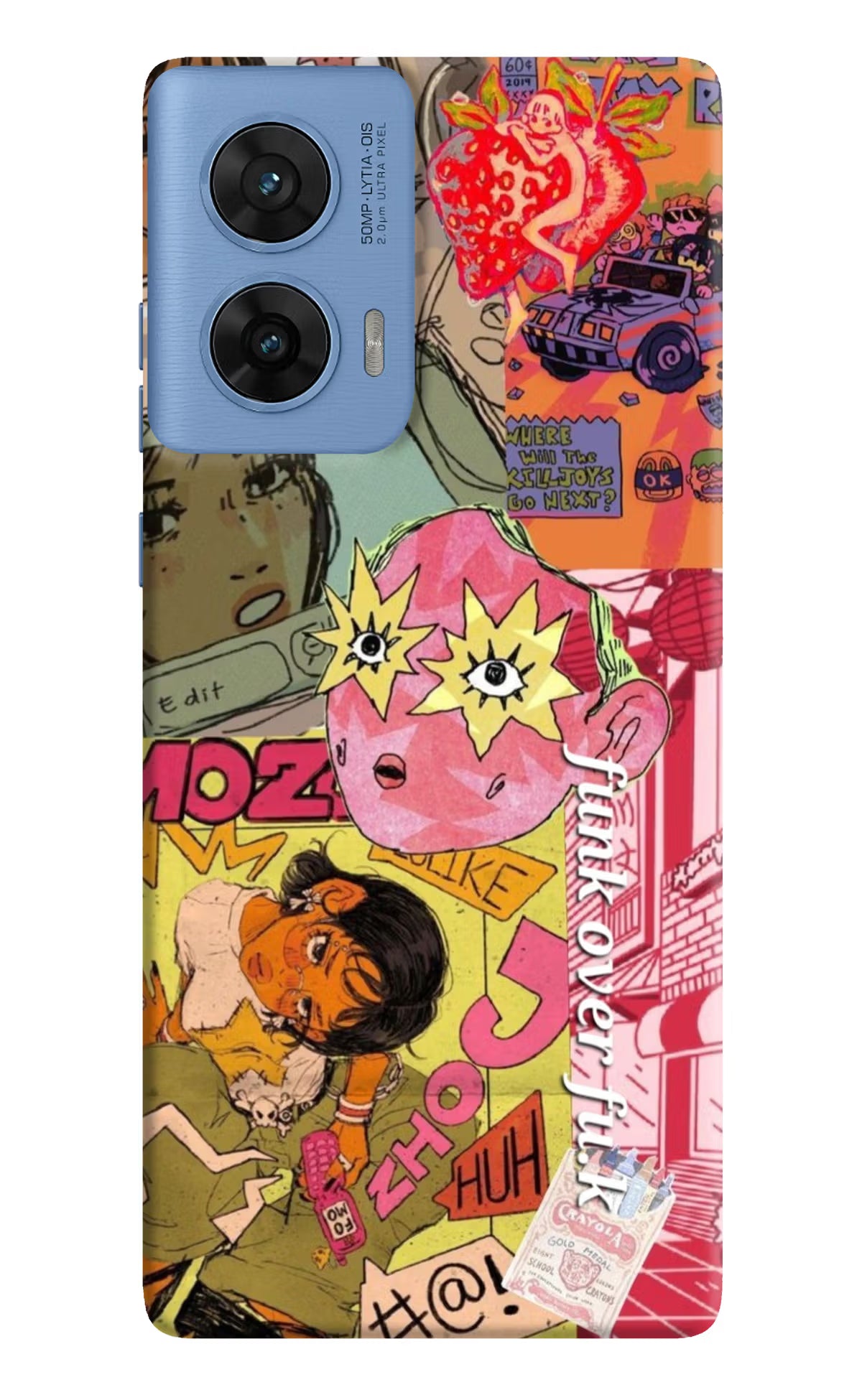 Funkover Moto G96 5G Back Cover