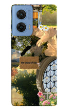 Rain Moto G96 5G Hard Case Back Cover by Casekaro