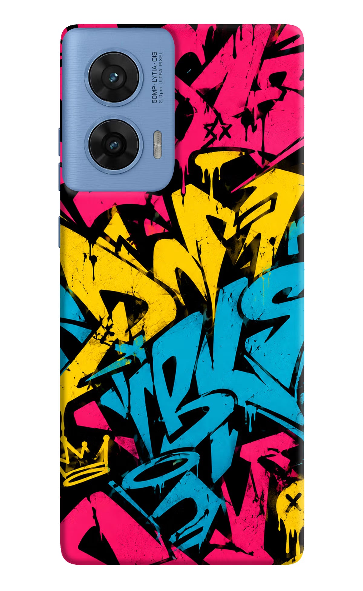 Graffiti Vibe Moto G96 5G Back Cover