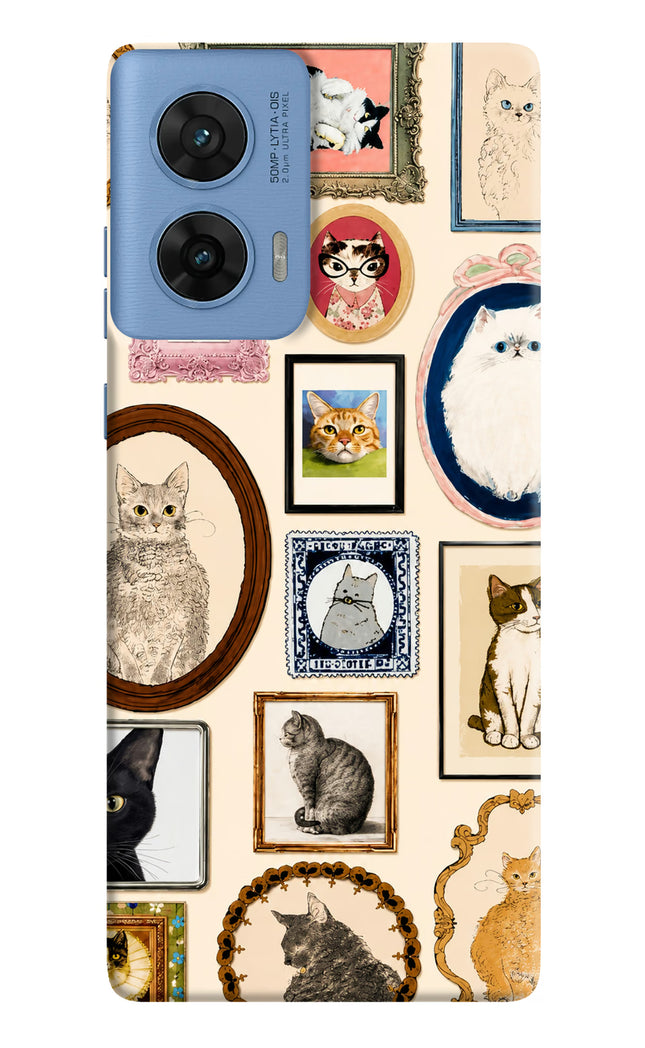 Mirror Cats Moto G96 5G Hard Case Back Cover by Casekaro