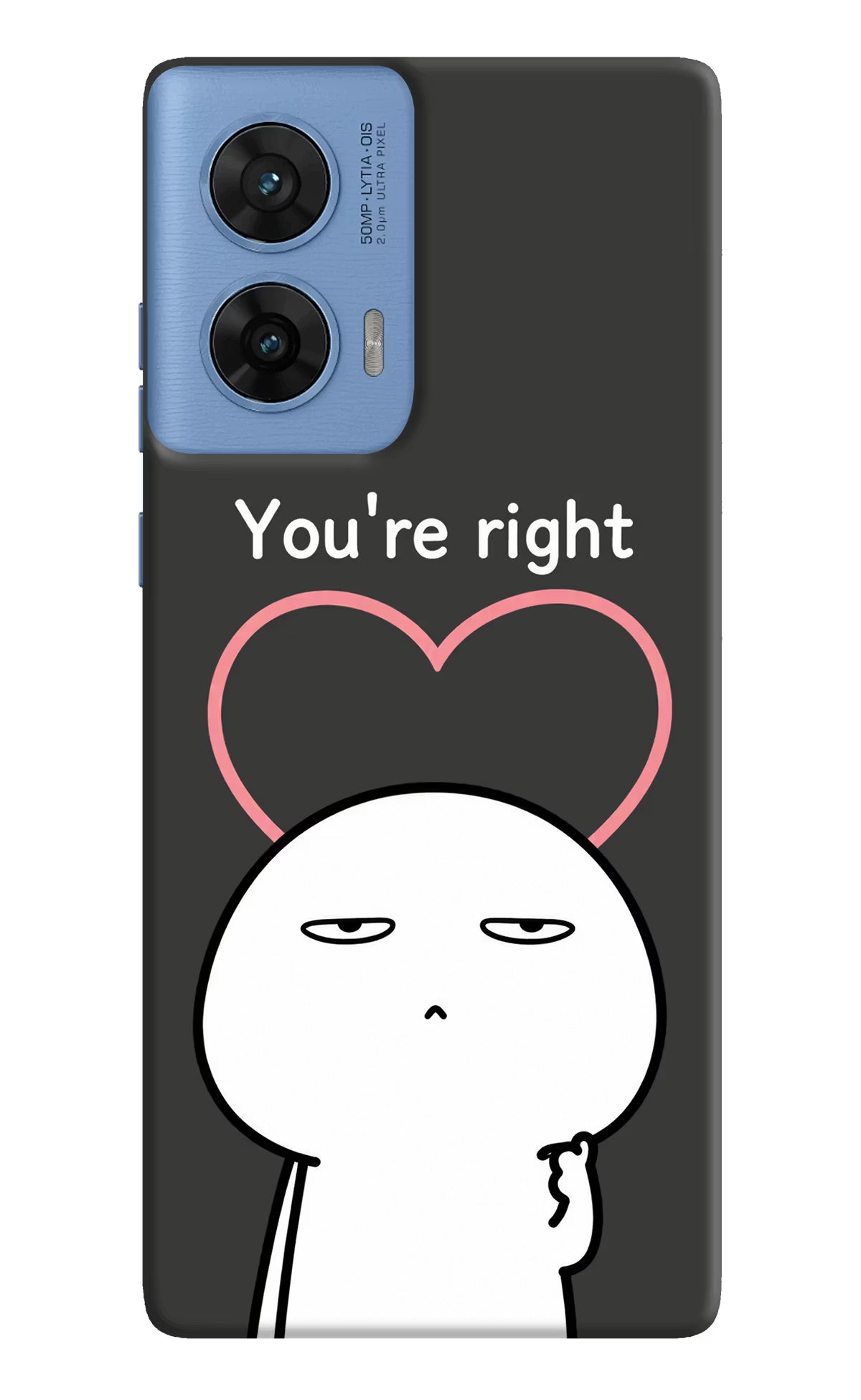 You're Right Moto G96 5G Back Cover