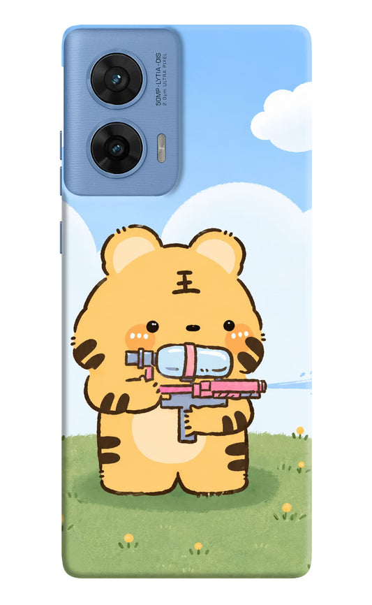 Tiger Treat Moto G96 5G Back Cover