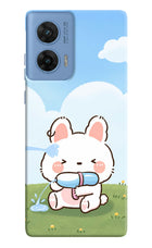 Bunny Treat Moto G96 5G Hard Case Back Cover by Casekaro