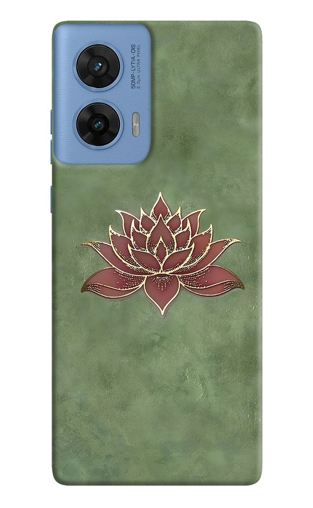 Lotus Grace Moto G96 5G Hard Case Back Cover by Casekaro