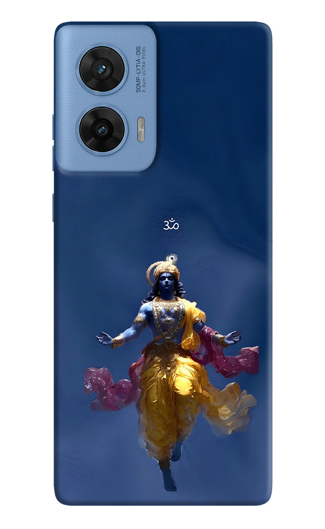 Cosmic Krishna Moto G96 5G Hard Case Back Cover by Casekaro